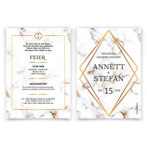 Hochzeitseinladungen