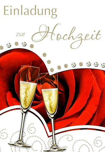 Einladungskarten zur hochzeit - zur,