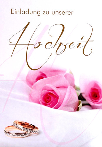 Einladung zur hochzeit - einladung,