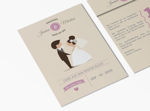 Einladungskarten hochzeit - einladungskarten,
