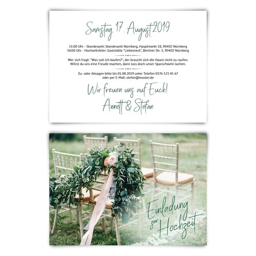 Hochzeitseinladungen hochzeit - hochzeitseinladungen,