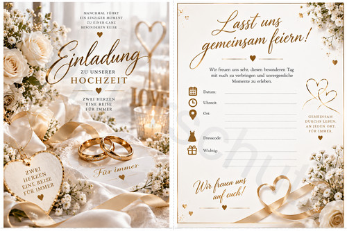 Hochzeitskarte