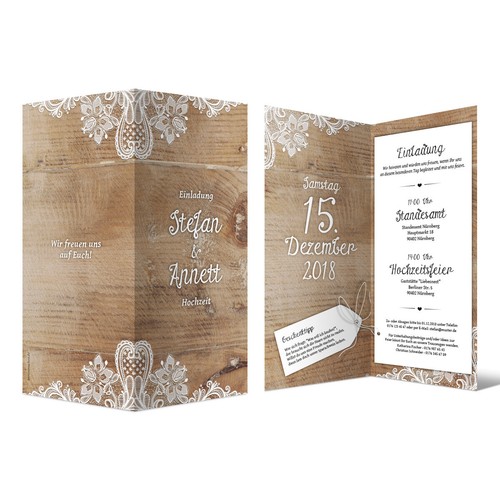 Hochzeit einladungskarten din - hochzeit,