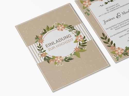 Einladungskarten hochzeit - einladungskarten,