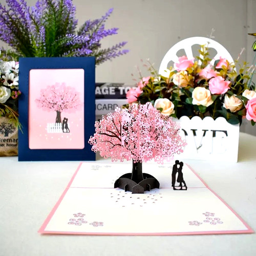 Pop karte geburtstag - pop-up,