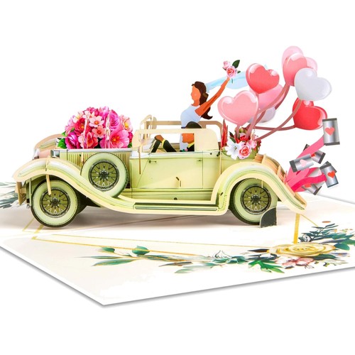 Hochzeitskarte pop - hochzeitskarte, up