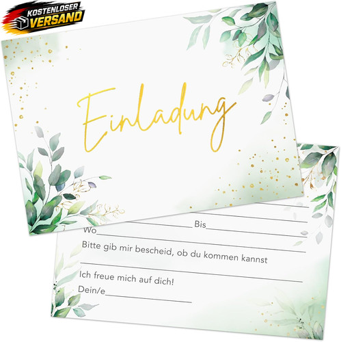 Einladungskarten geburtstag - einladungskarten,