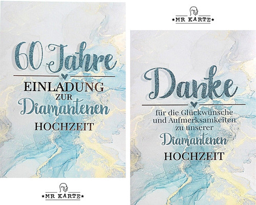 Einladung diamanthochzeit - ke,